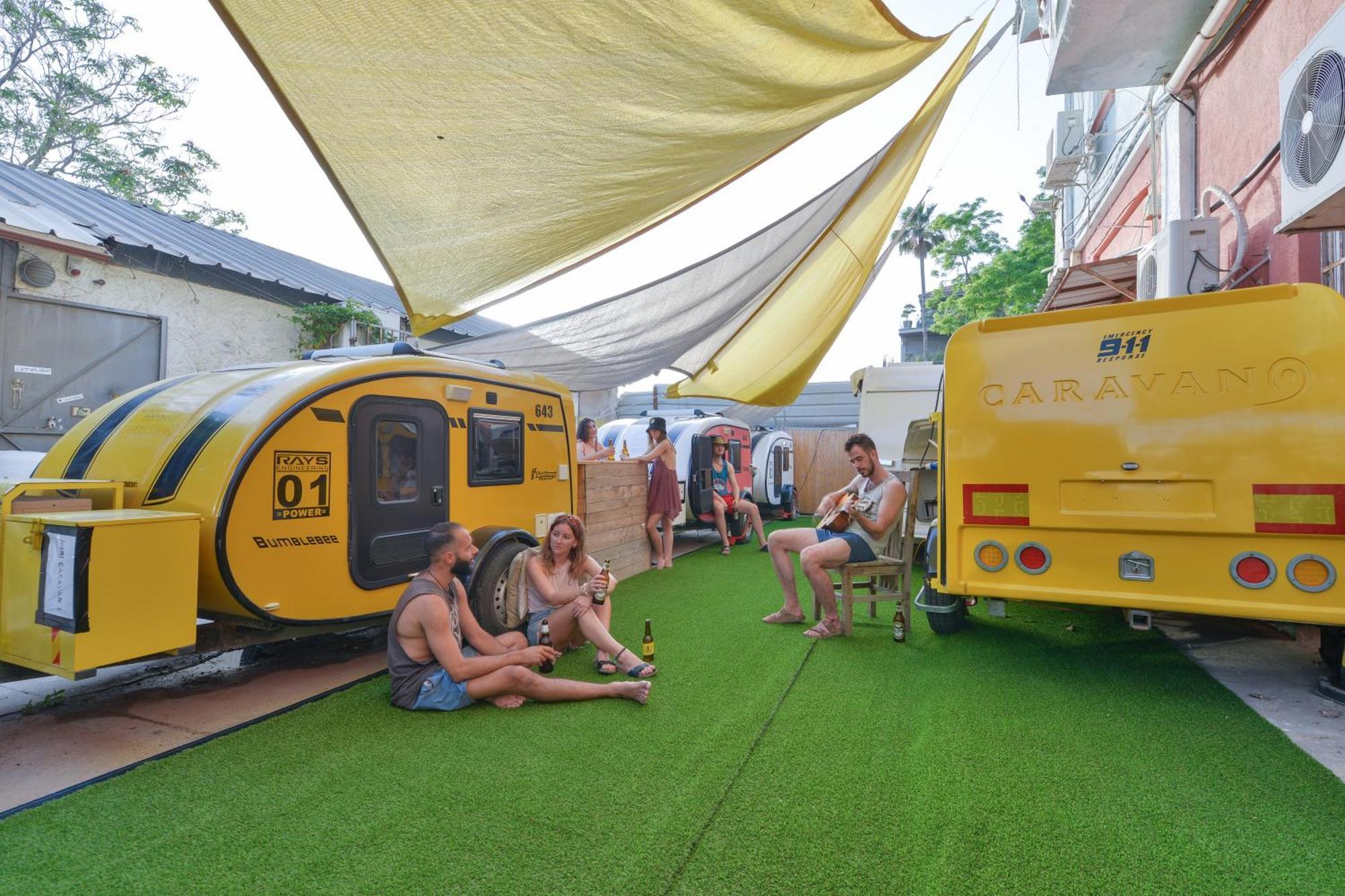 Caravan Hostel Tel Aviv By Roger Age 18-45 Exterior foto